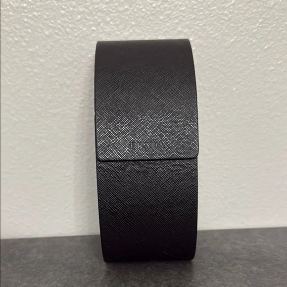 Prada | Accessories | Prada Black Textured Sunglasses Case  display picture 3
